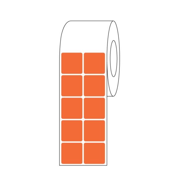 Xylene Resistant Slide Label, 7/8